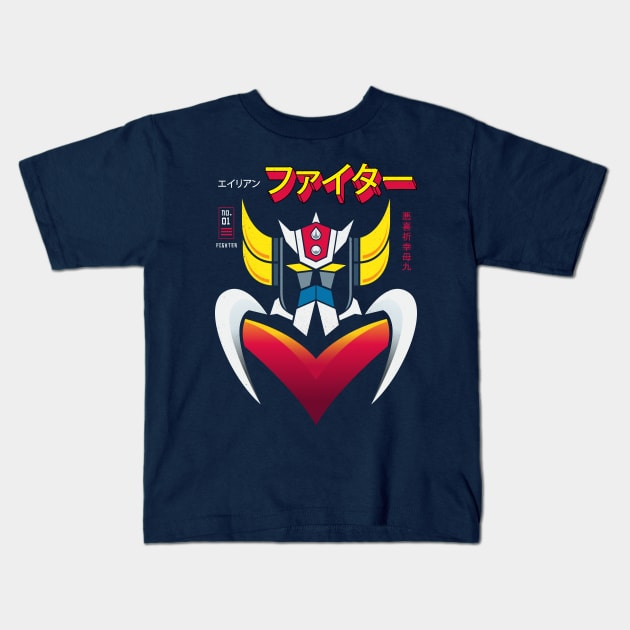 HOSHI FAITA Kids T-Shirt by ALFBOCREATIVE